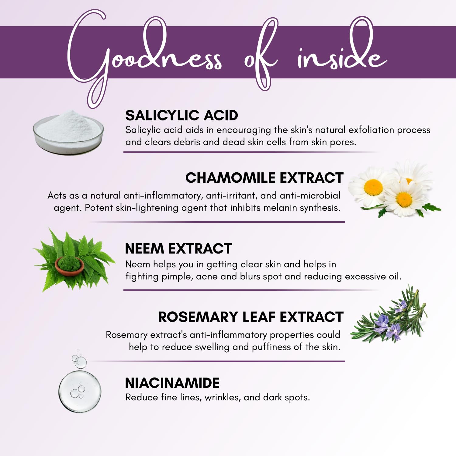 Salicylic acid Face Wash