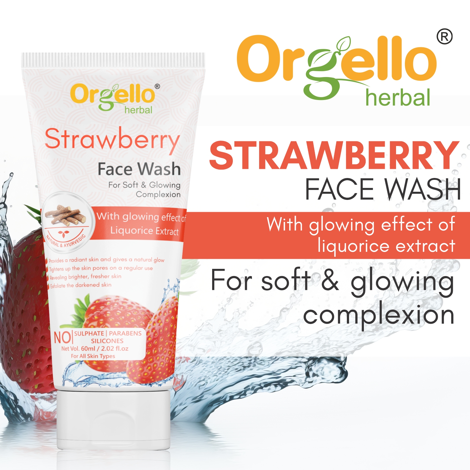 Strawberry Face Wash