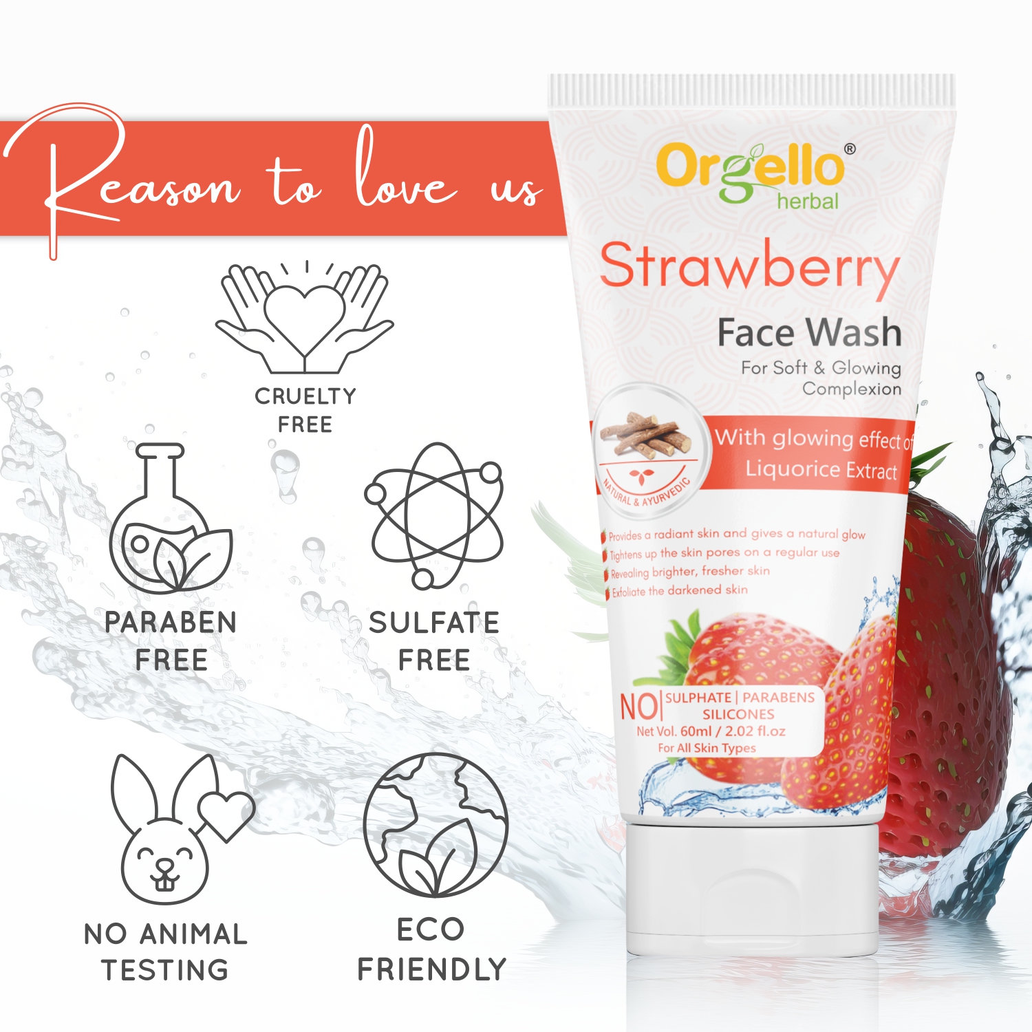Strawberry Face Wash